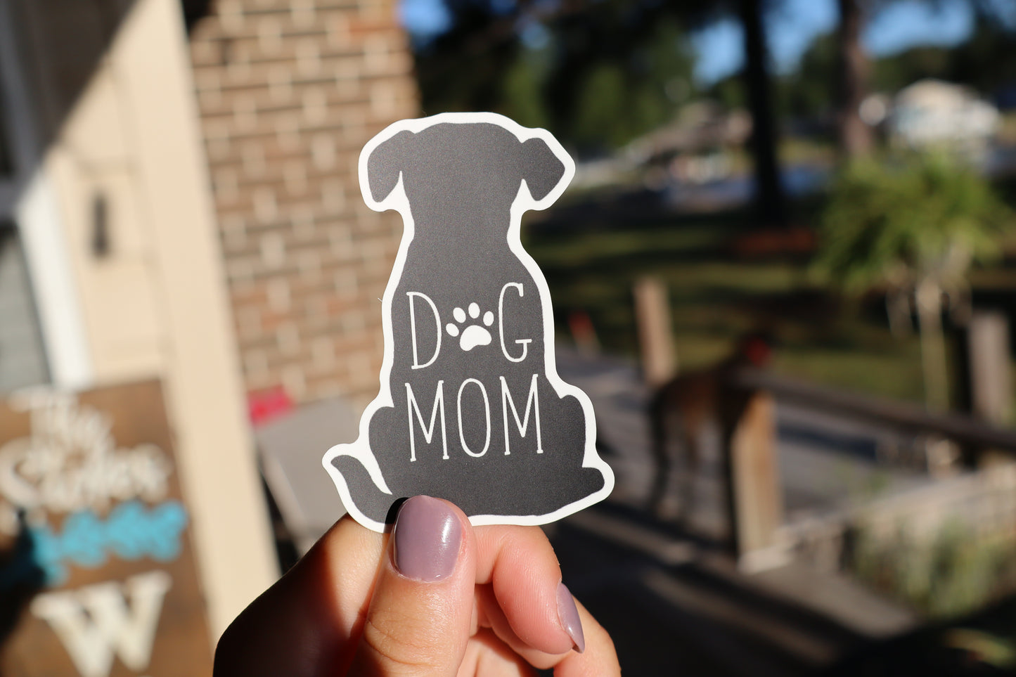 Dog Mom Sticker