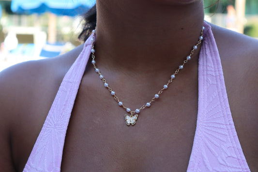 Corinne's Butterfly Necklace
