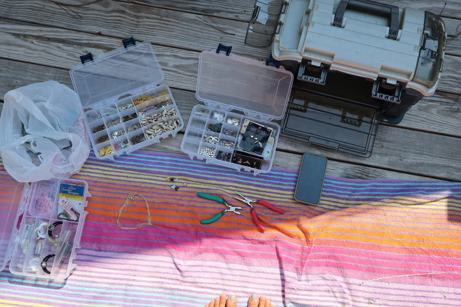 Welcome to my jewelry box, full of handmade and put together pieces just for you!