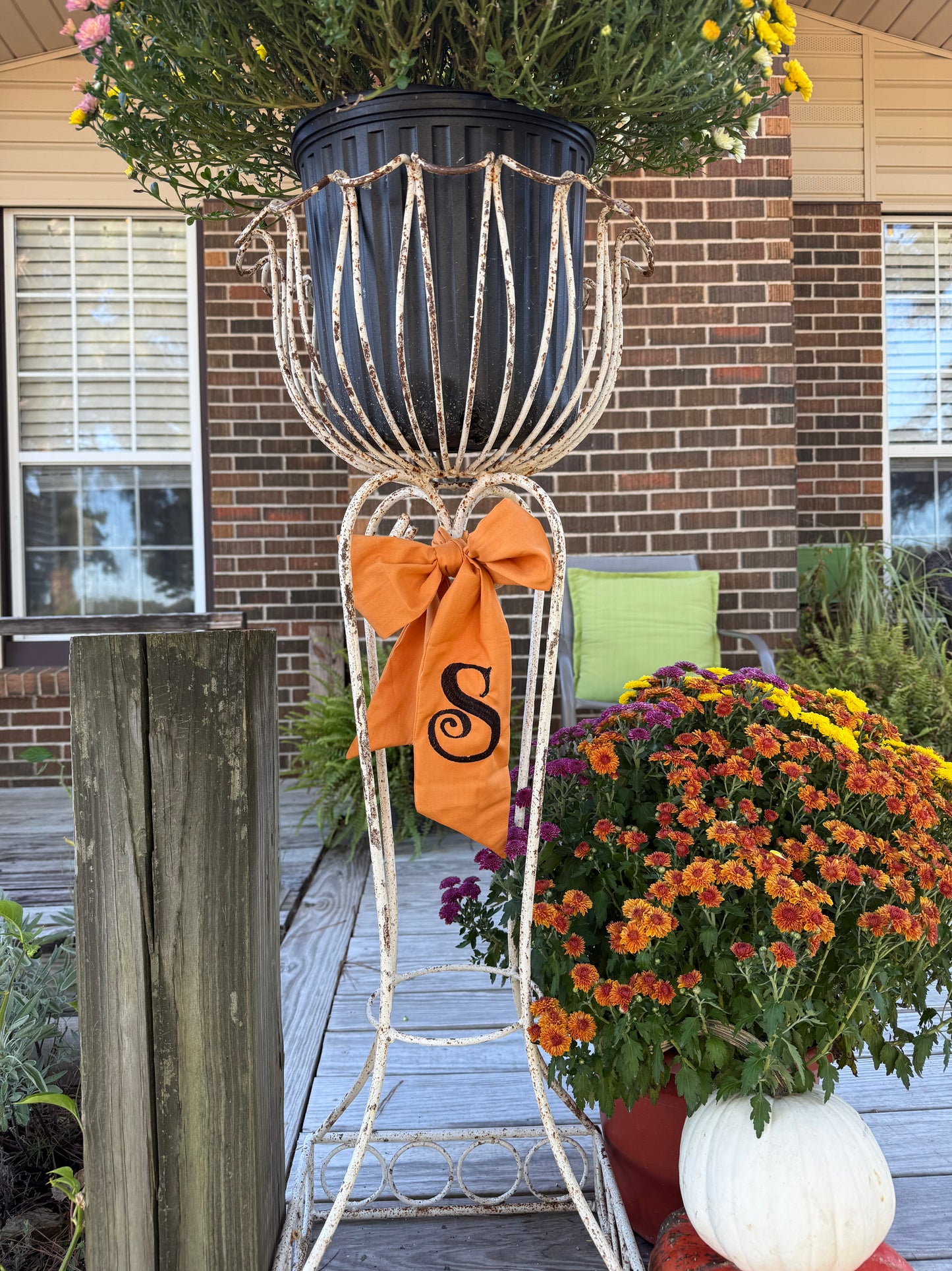 Wreath Sash - Single Side