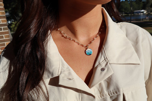 Haven Waves Beaded Necklace
