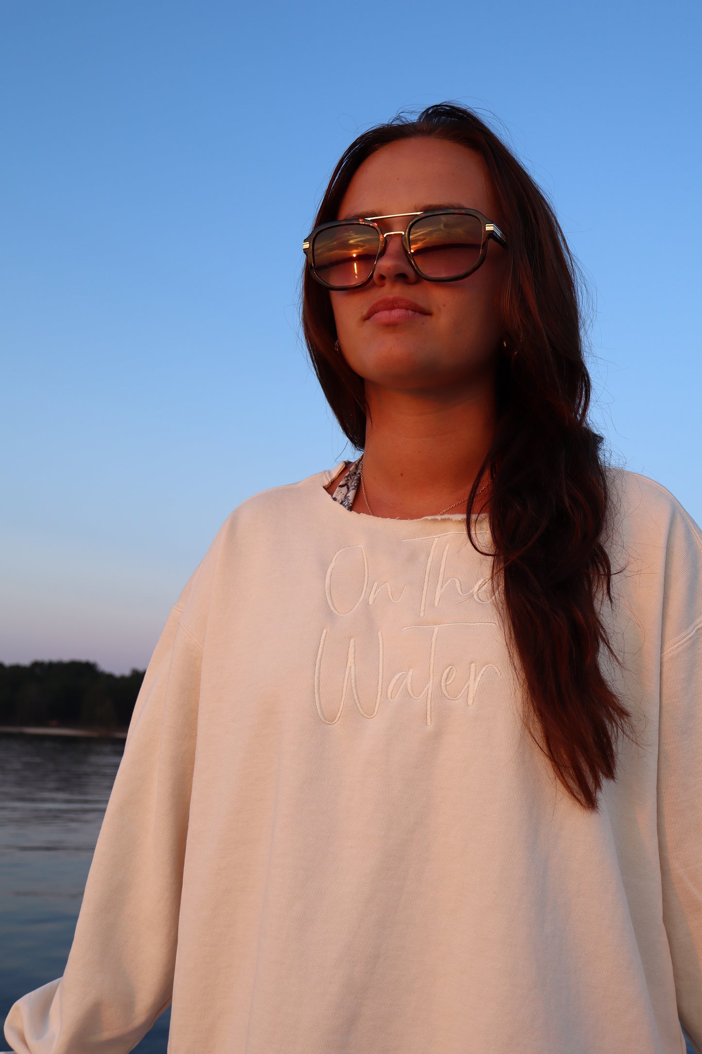 On The Water Large Logo Sweatshirt