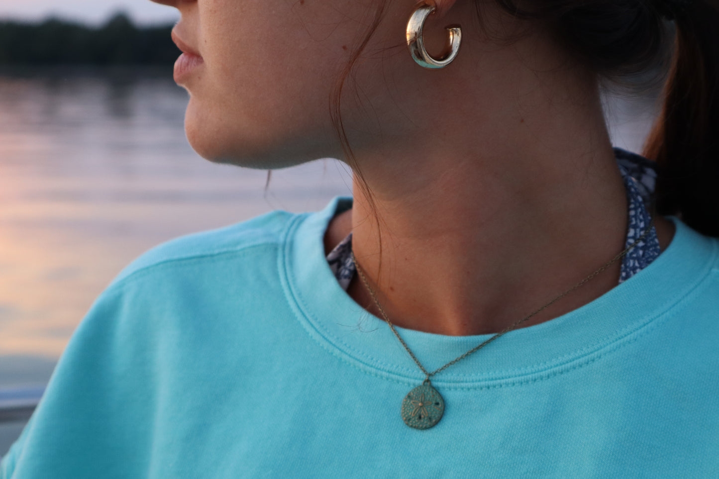 Sarah's Sandollar Necklace