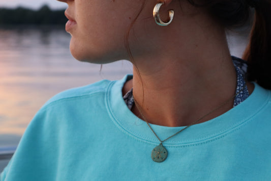 Sarah's Sandollar Necklace