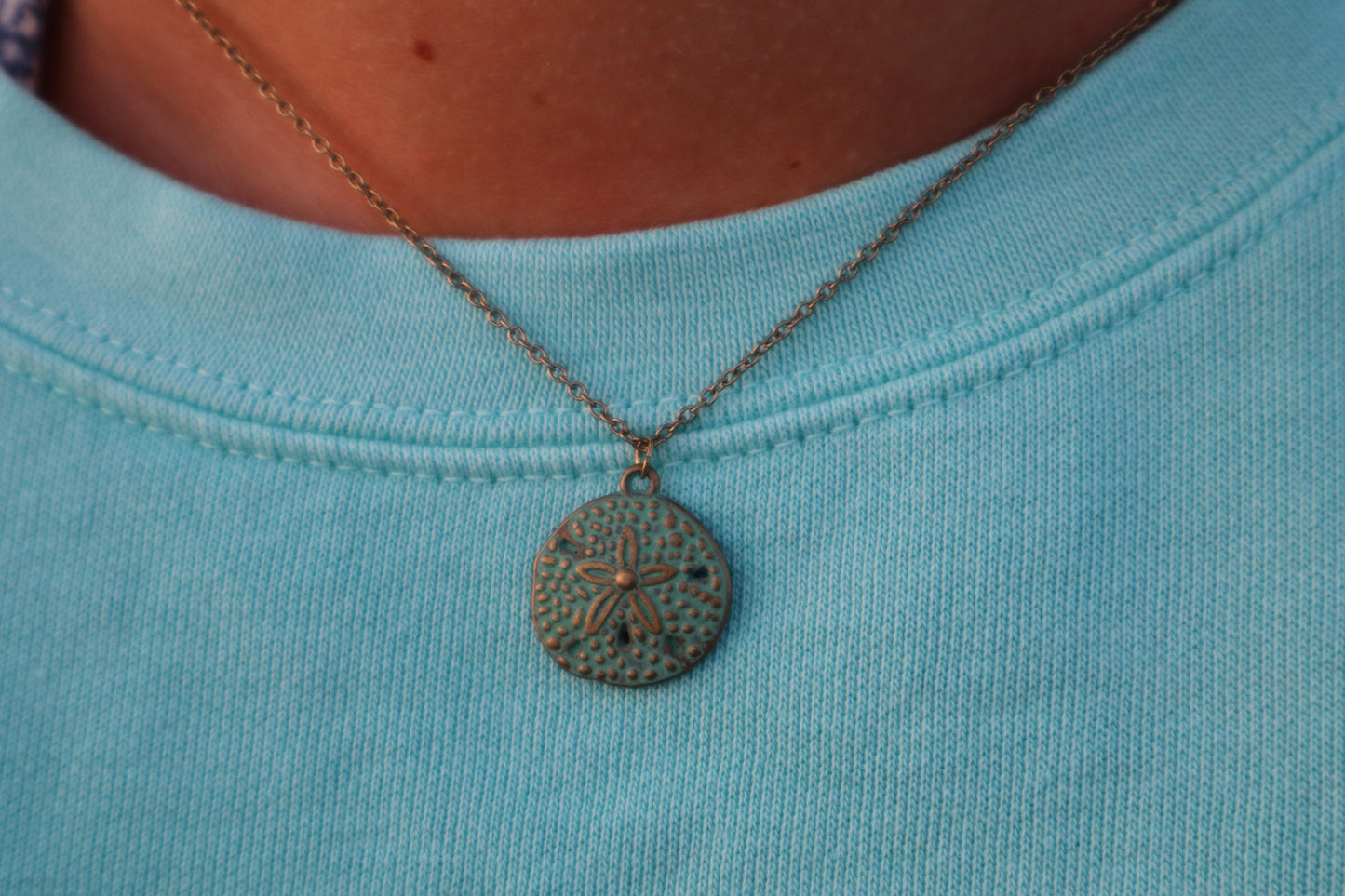 Sarah's Sandollar Necklace