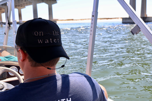 On The Water Signature Trucker Hat
