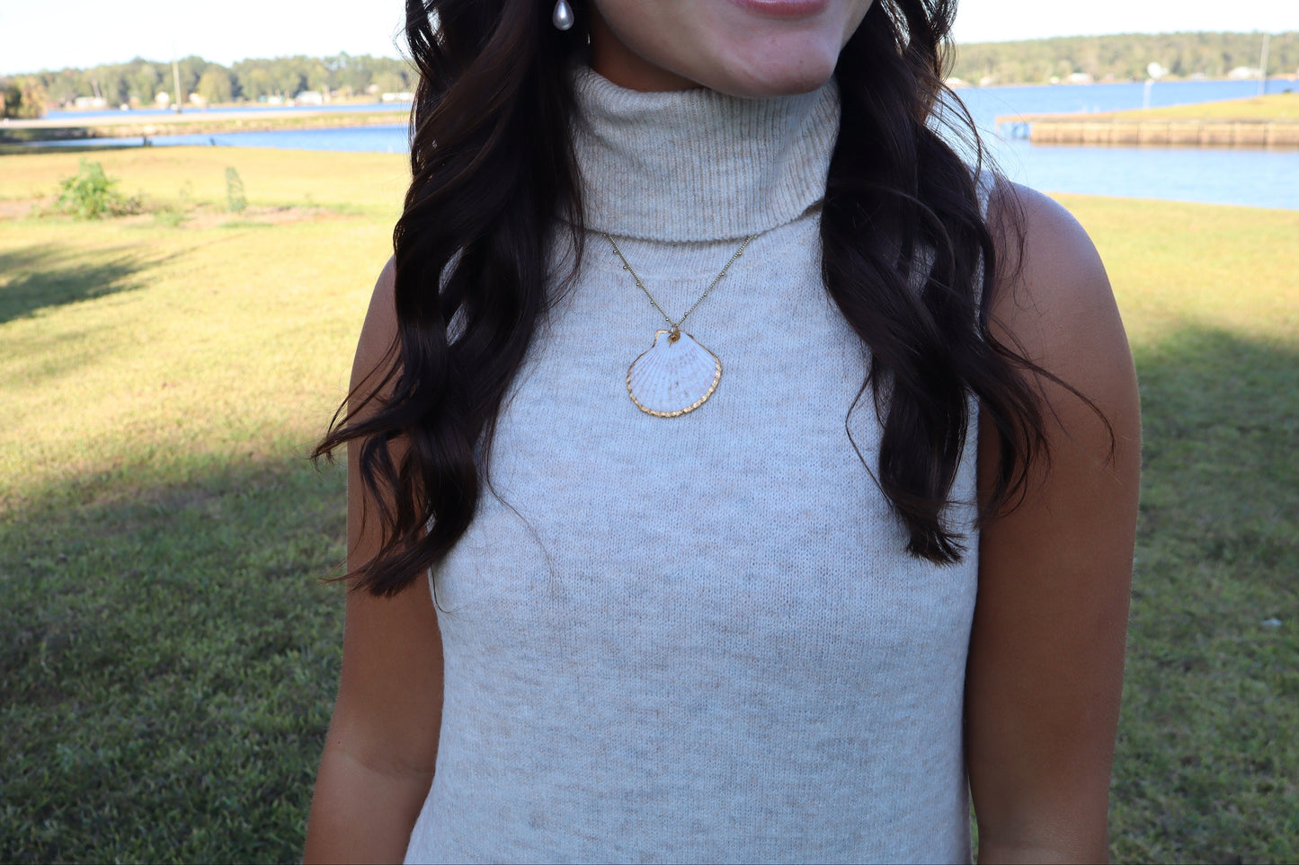 Mary's Marry Me Seashell Necklace