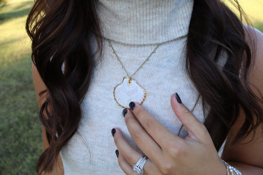 Mary's Marry Me Seashell Necklace