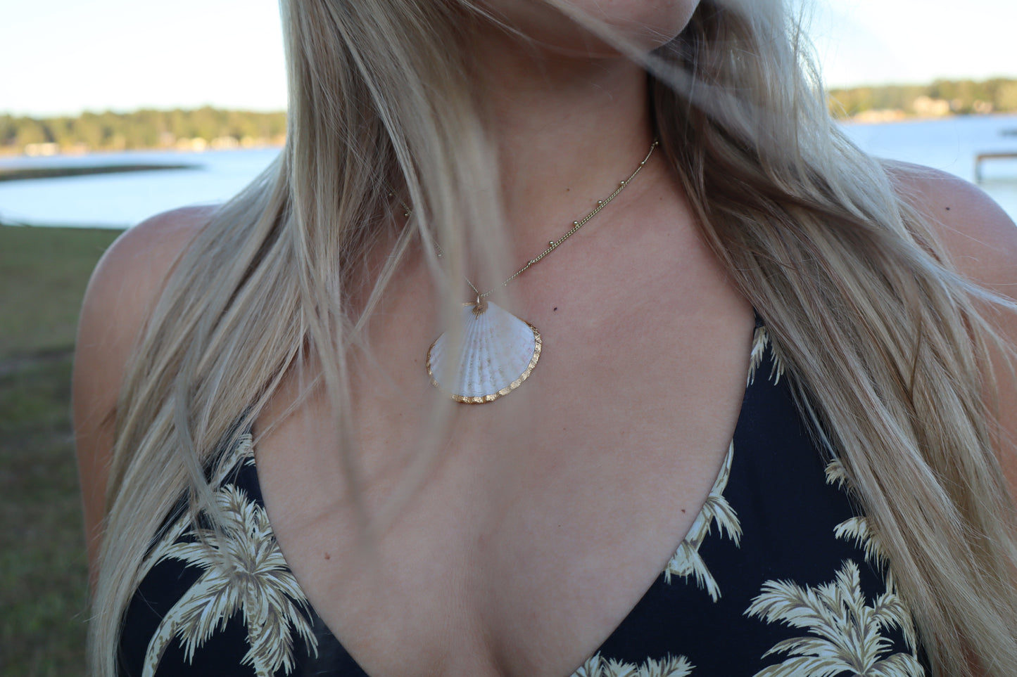 Mary's Marry Me Seashell Necklace